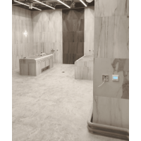 Теплый пол в бане, сауне м2